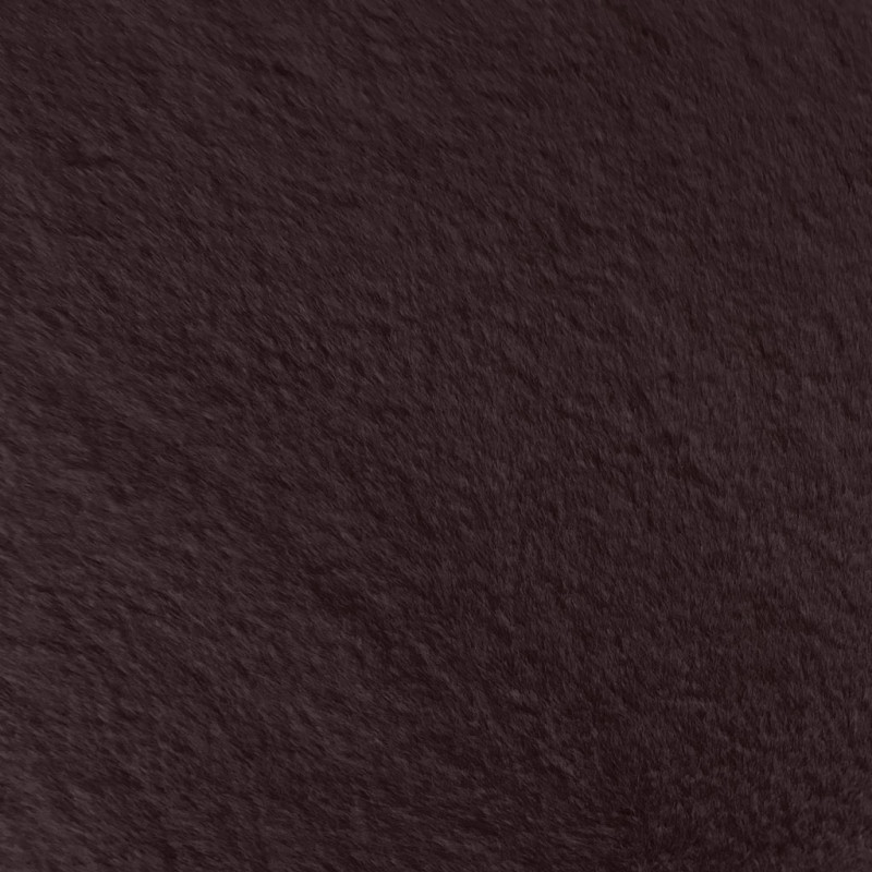 Printed Faux Rabbit Fur Grape